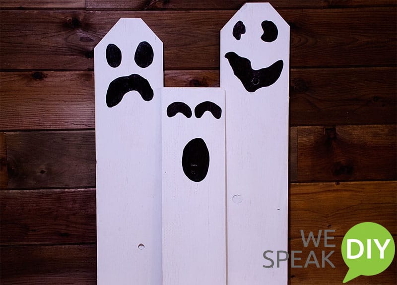 Planks for Boo-tiful Halloween Ghosts Finished