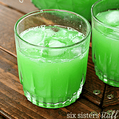 Green Evergreen Punch Recipe for St. Patrick's Day