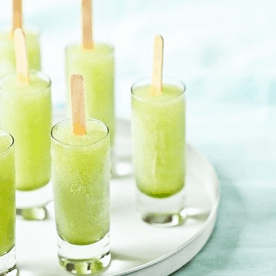 Frozen Margarita Popsicle Recipe for St. Patrick's Day